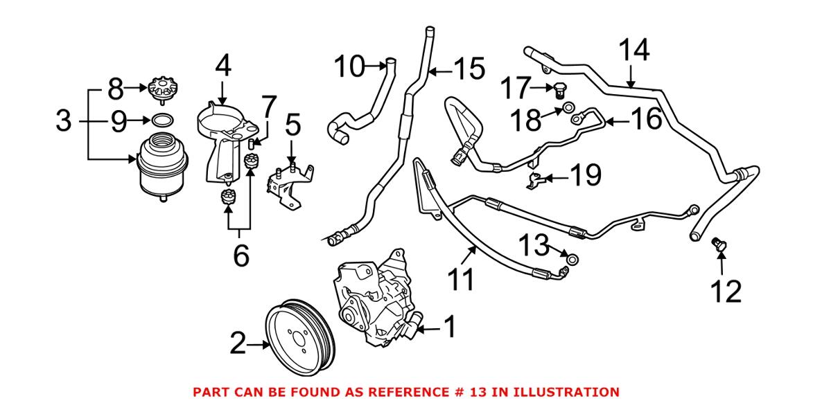 BMW O-Ring (7.65mm) 64508390601